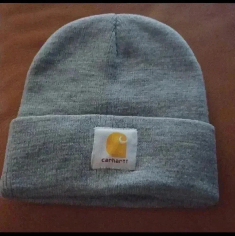 > Carhartt light gray beanie Unisex - Picture 3 of 8
